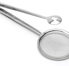 Stainless Steel Fryer Filter Tong